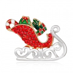 Cute Brooches Christmas Series Charms Santa Clause Fashion Men Women's Pins Brooches Jewelry For Cloth Decorations brooch3