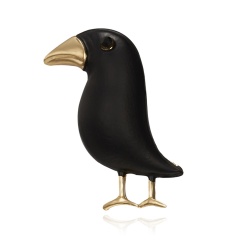 Fashion Handmade Cute Birds Parrot Pin Brooches for Women Enamel Pin Crystal Animal Baby Bird Brooch Pin Jewelry Bird 1