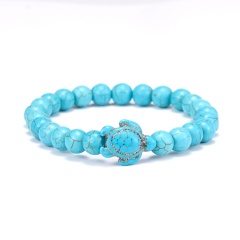Gemstone Beads Tortoise Bracelets Turquoise beads
