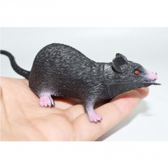 PVC Simulation Mouse Halloween Toy GRAY