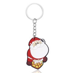 Fashion Christmas Series Cartoon Keychain B