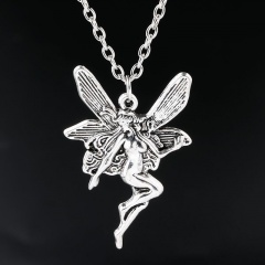 Vintage Angel Wing Necklace (Material: Alloy/Size: 45+5cm) Angel